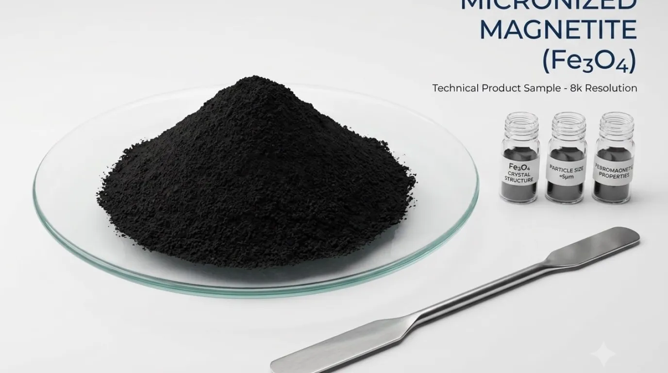 جایگزینی پیگمنتهای مشکی با مگنتیت میکرونیزه (Pigment Black 11)